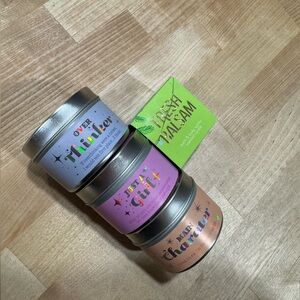 Lot of 4 Mini Candles